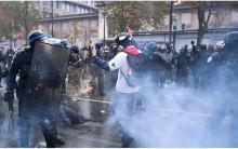 Over 1 lakh hit Paris streets as France protests intensify; police use tear gas, water cannon