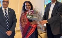 MEA Secy meets Indian diaspora in NY: NRI property disputes, consular issues discussed
