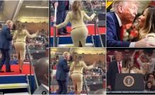 'One hell of a great ass': Trump's remark about Nicki Minaj draws cheers at Michigan rally
