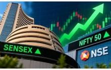 Sensex, Nifty end higher in volatile trade; metal and pharma stocks lead gains