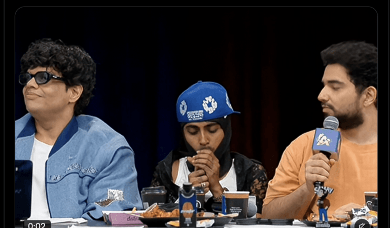 'Tapri Pe Baitha Hai?': MC Stan Lights Cigarette Mid-Show On India's Got Latent 2, Leaves Samay Raina Surprised - VIDEO