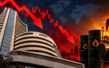 Sensex opens 122 points down and Nifty slips below 22,750, IT sector faces selling pressure amid rising oil concerns
