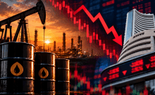 Nifty, Sensex post sharp losses amid elevated crude oil prices