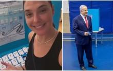 Gal Gadot casts vote in Israel election, urges citizens to vote for change amid tight Netanyahu-Eisenkot contest