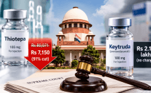 Cancer drug price cap: Thiotepa gets 91% cut, Keytruda remains at Rs 2.16 lakh; what Supreme Court said