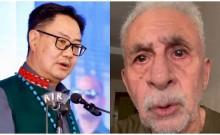 'I Never Knew That He Was Dangerous...': Union Minister Kiren Rijiju Reacts To Naseeruddin Shah's 'Main Dimagi Naxal Hoon' Video