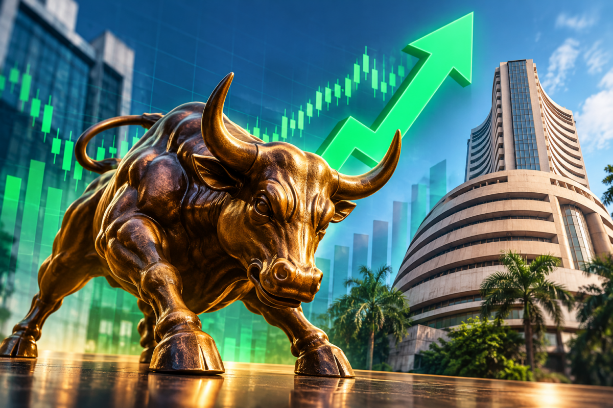 At the closing bell, the Sensex snapped the two-day losing streak and jumped 905.01 points, or 1.24 per cent to end Thursday's session at 74,151.