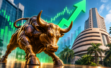 At the closing bell, the Sensex snapped the two-day losing streak and jumped 905.01 points, or 1.24 per cent to end Thursday's session at 74,151.
