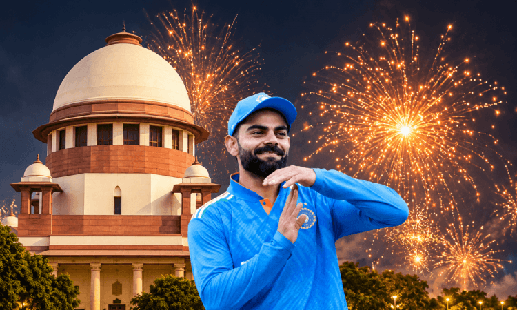 'Make This Diwali Enjoyable': Supreme Court Suggests Virat Kohli, Other Celebrities Promote Firecracker-Free Celebrations 'Make This Diwali Enjoyable': Supreme Court Suggests Virat Kohli, Other Celebrities Promote Firecracker-Free Celebrations