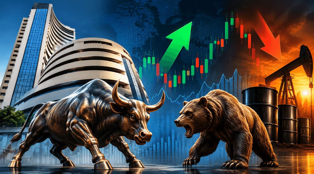 Sensex, Nifty start flat; IT stocks gain over 1% despite broader market weakness