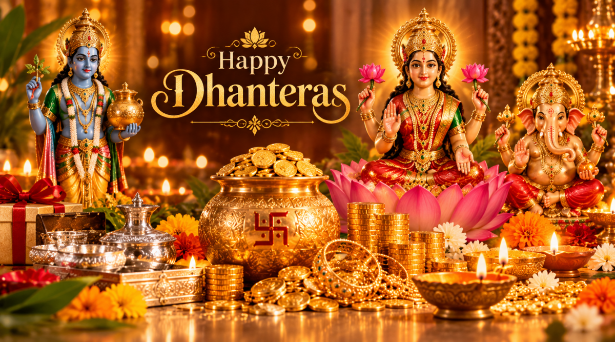 Dhanteras 2026: When is Dhanteras? Check date, shubh muhurat and gold-buying timings