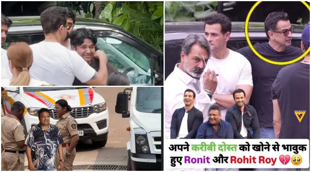 Sanjay Gupta dies: Body sent for post-mortem, Police file ADR; Rohit, Ronit Roy, Milap Zaveri cry at Sanjay's last rites