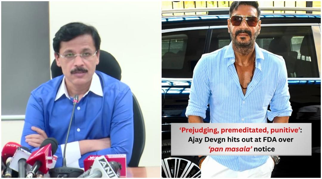 Ajay Devgn hits out at Maharashtra FDA over Vimal Elaichi ad notice, says action was 'premeditated and punitive'