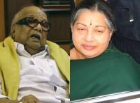 tamil-nadu-former-chief-minister-m-karunanidhi-and-his-arch-rival-jayalalithaa-who-is-currently-the-state-chief-minister