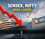 Sensex, Nifty open lower amid broad-based selling