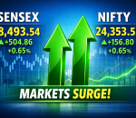 Sensex, Nifty end higher ahead of US-Iran talks; FMCG stocks lead gains