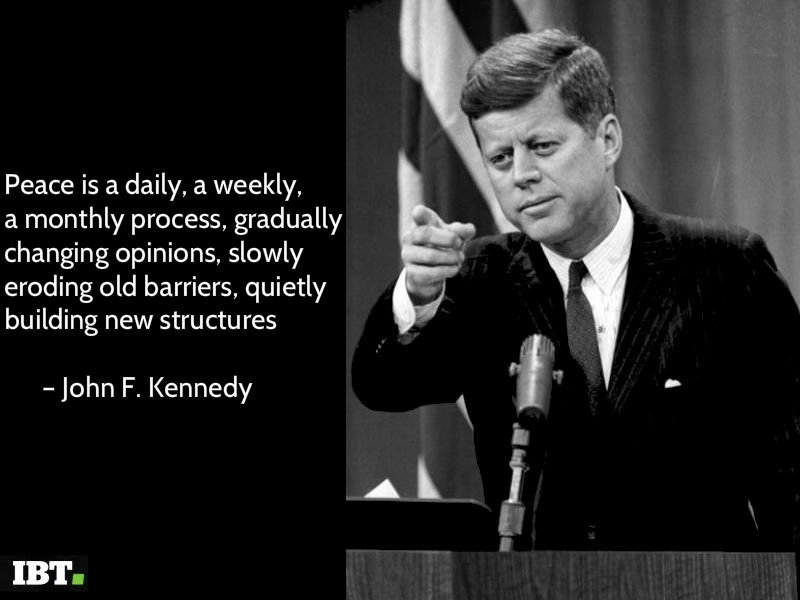 John F. Kennedy quotes on International Day of Peace International Day of Peace 2018,International Day of Peace quotes,International Day of Peace wishes,International Day of Peace greetings,International Day of Peace sms,International Day of Peace pics,International Day of Peace images,International Day of