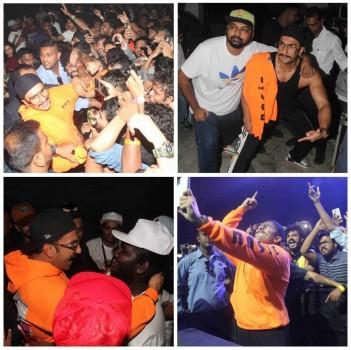 Ranveer Singh sets the stage on fire at rapper Divine's Gully Fest