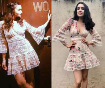 After Shraddha Kapoor, Alia Bhatt was seen sporting the same outfit recently