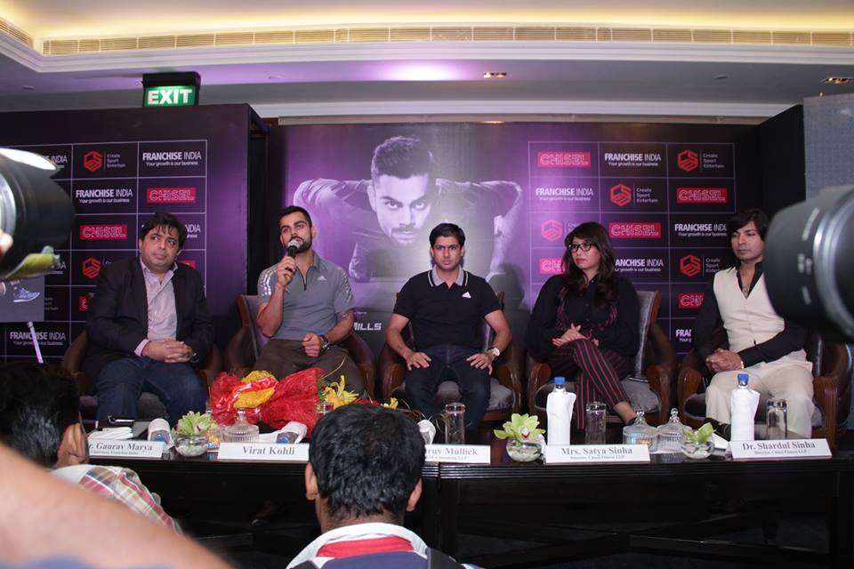 Virat Kohli launches his own chain of gyms and fitness centres under the brand name CHISEL Virat kohli,cricketer,fitness centre,gym,Chisel,photos