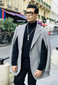 Karan Johar attends Paris Fashion Week in style