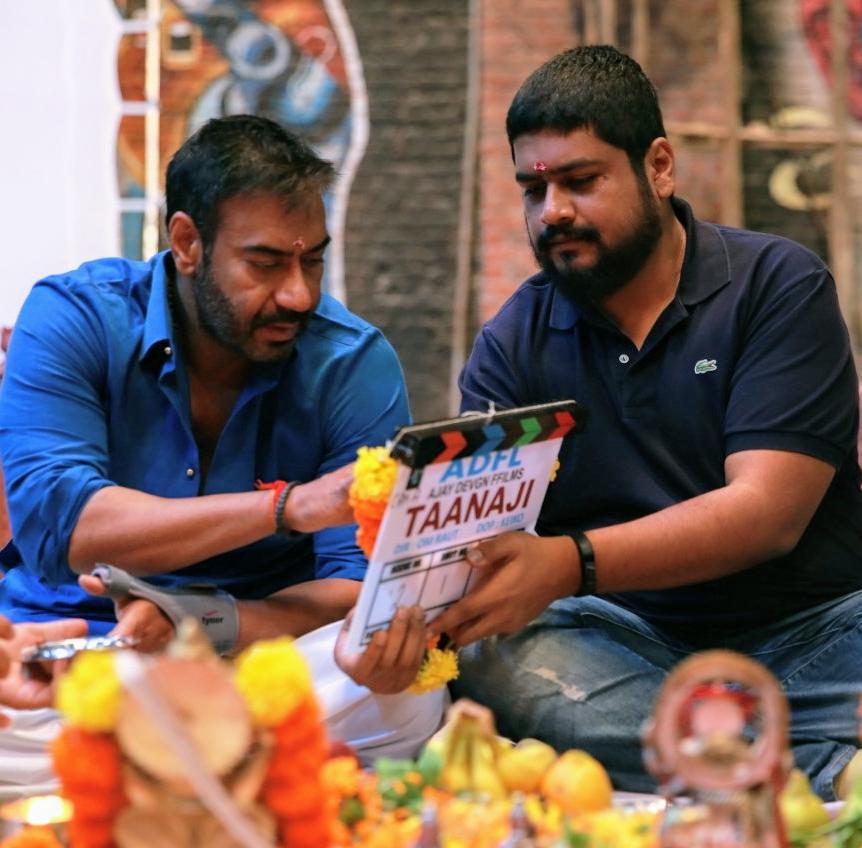 Taanaji - The Unsung Warrior: Ajay Devgn begins shooting for Om Raut's period drama Taanaji - The Unsung Warrior,Taanaji - The Unsung Warrior shooting,Om Raut,Ajay Devgn,Ajay Devgn Taanaji - The Unsung Warrior,Taanaji - The Unsung Warrior pics,Taanaji - The Unsung Warrior images,Taanaji - The Unsung Warrior stills,Taanaji - The Unsung Wa