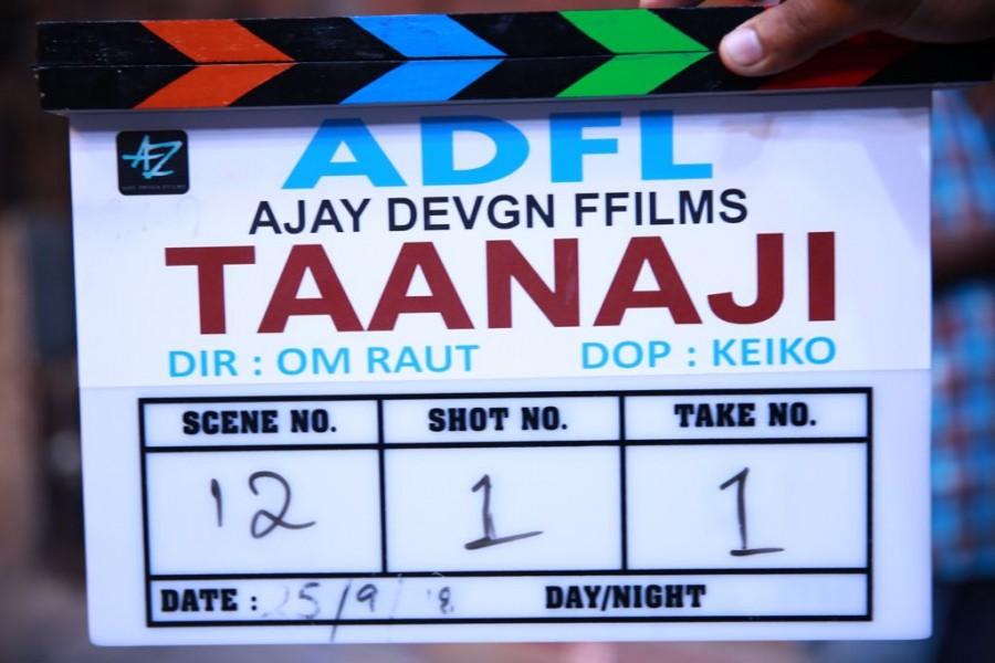 Ajay Devgn begins shooting for Om Raut's period drama Taanaji - The Unsung Warrior,Taanaji - The Unsung Warrior shooting,Om Raut,Ajay Devgn,Ajay Devgn Taanaji - The Unsung Warrior,Taanaji - The Unsung Warrior pics,Taanaji - The Unsung Warrior images,Taanaji - The Unsung Warrior stills,Taanaji - The Unsung Wa