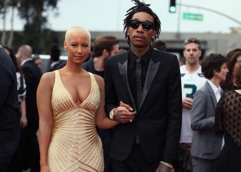 Wiz Khalifa And Amber Rose
