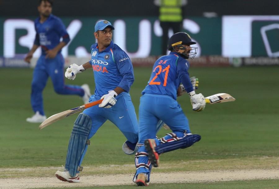 Asia Cup 2018: Afghanistan pull off thrilling last-ball tie with India Mahendra Singh Dhoni,MS Dhoni,Afghanistan ties India,India vs Afghanistan,India vs Afghanistan pics,India vs Afghanistan images,India vs Afghanistan stills,India vs Afghanistan pictures,India vs Afghanistan photos