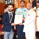 Virat Kohli receives Khel Ratna award