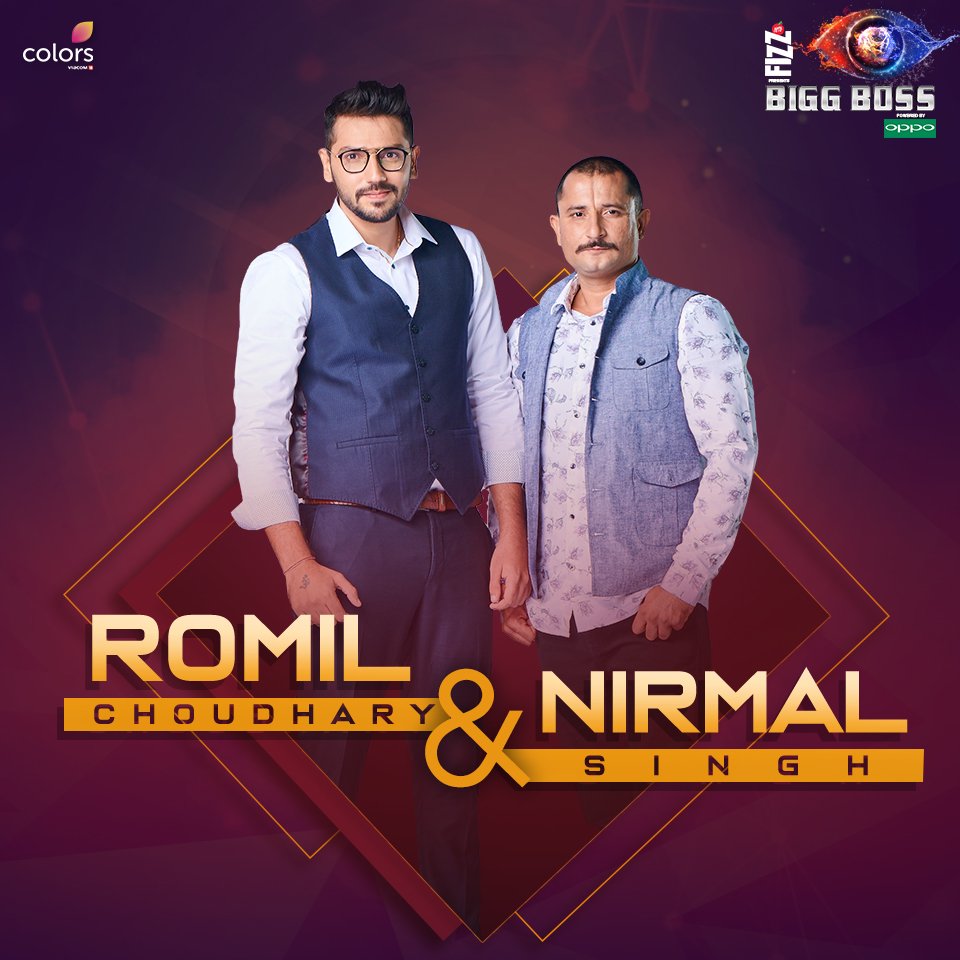 11) Romil Chaudhary and Nirmal Singh Salman Khan's Bigg Boss 12,Bigg Boss 12,Bigg Boss 12 pics,Bigg Boss 12 images,Nehha Pendse,Karanvir Bohra,Dipika Kakar Ibrahim,S. Sreesanth,Anup Jalota and Jasleen Matharu,Deepak Thakur and Urvashi Vani