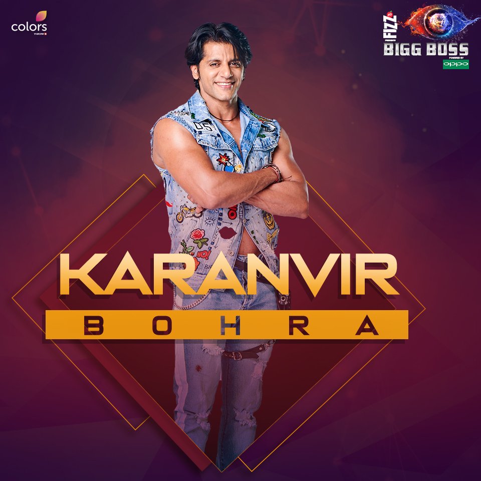 2) Karanvir Bohra Salman Khan's Bigg Boss 12,Bigg Boss 12,Bigg Boss 12 pics,Bigg Boss 12 images,Nehha Pendse,Karanvir Bohra,Dipika Kakar Ibrahim,S. Sreesanth,Anup Jalota and Jasleen Matharu,Deepak Thakur and Urvashi Vani