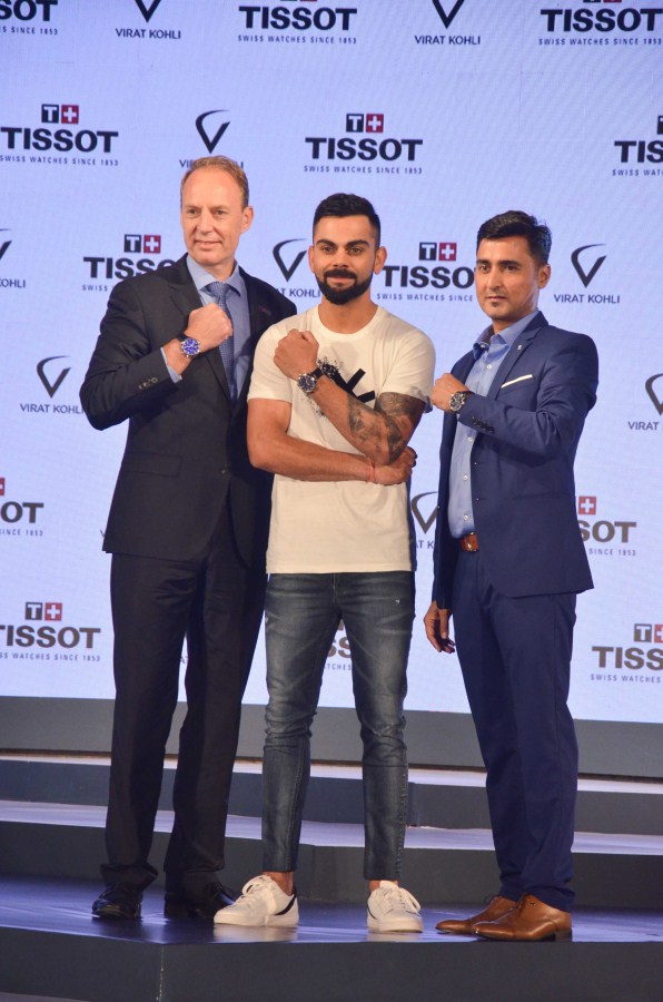 Virat Kohli,Tissot Chrono XL Classic,Chrono XL Classic,Virat Kohli 2018,Tissot,Tissot watches,Virat Kohli special