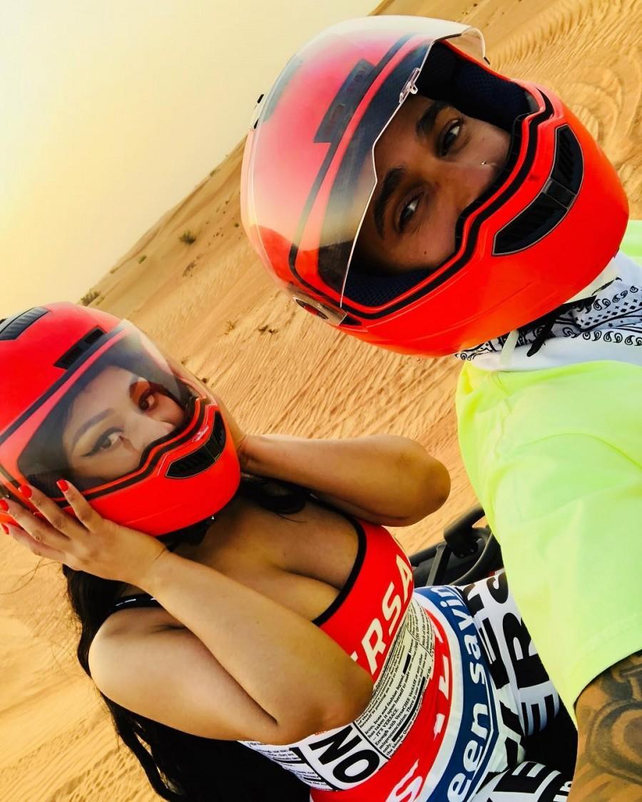 Nicki Minaj & Lewis Hamilton Ride Together on an ATV in Dubai Nicki Minaj and Lewis Hamilton,Nicki Minaj,Lewis Hamilton,Nicki Minaj and Lewis Hamilton pics,Nicki Minaj and Lewis Hamilton images,Nicki Minaj and Lewis Hamilton stills,Nicki Minaj and Lewis Hamilton pictures,Nicki Minaj and Lewis Hamilton photos