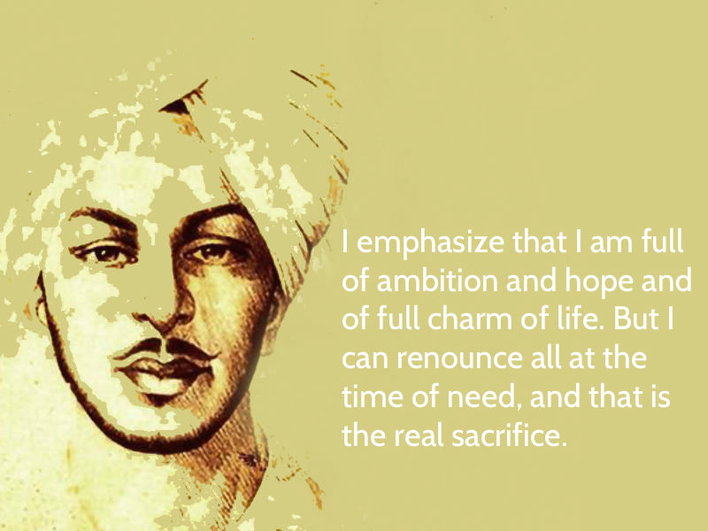 Bhagat Singh's 111th birth anniversary: 10 patriotically inspirational quotes by freedom fighter Bhagat Singh,Bhagat Singh birthday,Happy birthday Bhagat Singh,Bhagat Singh quotes,Bhagat Singh wishes,Bhagat Singh grettings,Bhagat Singh inspirational quotes,Bhagat Singh pics,lBhagat Singh images,Bhagat Singh stills,Bhagat Singh pictures