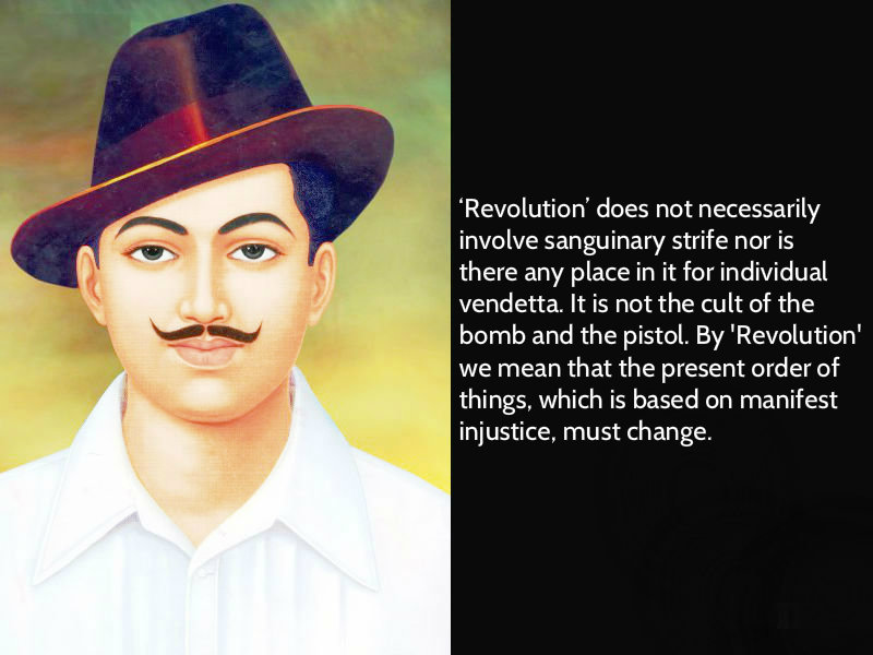Bhagat Singh's 111th birth anniversary: 10 patriotically inspirational quotes by freedom fighter Bhagat Singh,Bhagat Singh birthday,Happy birthday Bhagat Singh,Bhagat Singh quotes,Bhagat Singh wishes,Bhagat Singh grettings,Bhagat Singh inspirational quotes,Bhagat Singh pics,lBhagat Singh images,Bhagat Singh stills,Bhagat Singh pictures