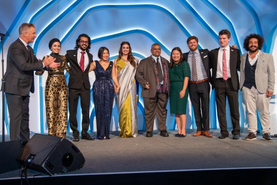 Champions of the Earth 2018 Awards Dia Mirza,Alec Baldwin,Dia Mirza with Alec Baldwin,Dia Mirza and Alec Baldwin,Dia Mirza meets Alec Baldwin,Champions of the Earth 2018,Champions of the Earth 2018 award,Champions of the Earth 2018 pics,Champions of the Earth 2018 images,Champions of the E