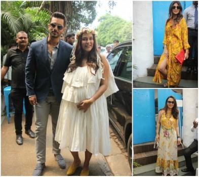 Celebs at Neha Dhupia's baby shower