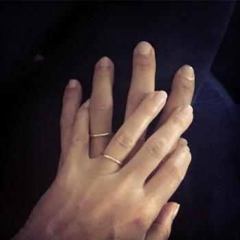 Gwyneth Paltrow, Brad Falchuk show off wedding rings
