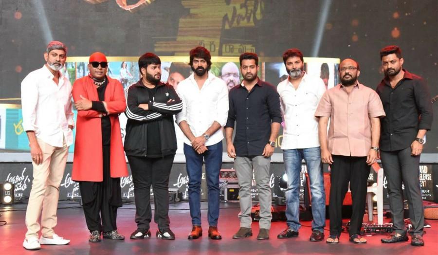Aravinda Sametha pre-release event Jr NTR,Balakrishna,Trivikram Srinivas,Aravinda Sametha pre-release,Aravinda Sametha pre-release event,Aravinda Sametha pre-release event pics,Aravinda Sametha pre-release event images,Aravinda Sametha pre-release event stills,Aravinda Sametha pre-release