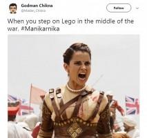 Manikarnika teaser,Manikarnika teaser memes,Manikarnika memes,Kangana Ranaut,Kangana Ranaut memes,Kangana Ranaut funny memes,Manikarnika funny memes,Kangana Ranaut as Rani Laxmibai