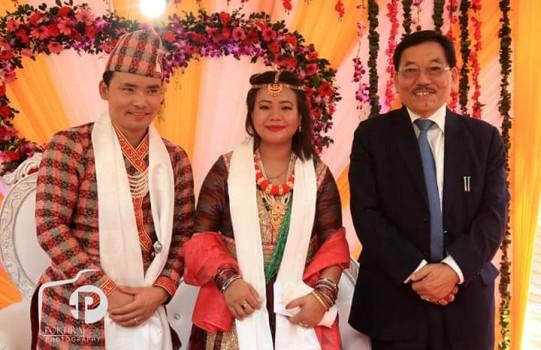 Olympian Jitu Rai weds Sushmita Rai