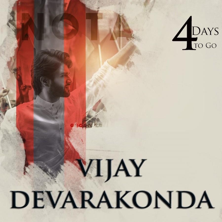 Vijay Deverakonda's NOTA movie poster Vijay Deverakonda,actor Vijay Deverakonda,NOTA first look poster,NOTA first look,NOTA poster,NOTA movie poster,Vijay Deverakonda NOTA