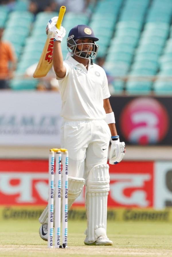 IND vs WI Prithvi Shaw slams Test century on debut for India against