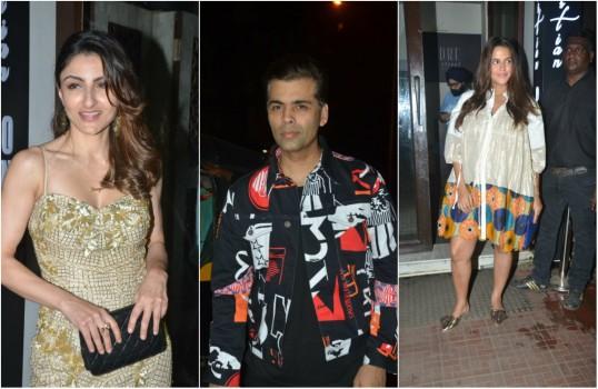 Celebs at Soha Ali Khan's birthday bash