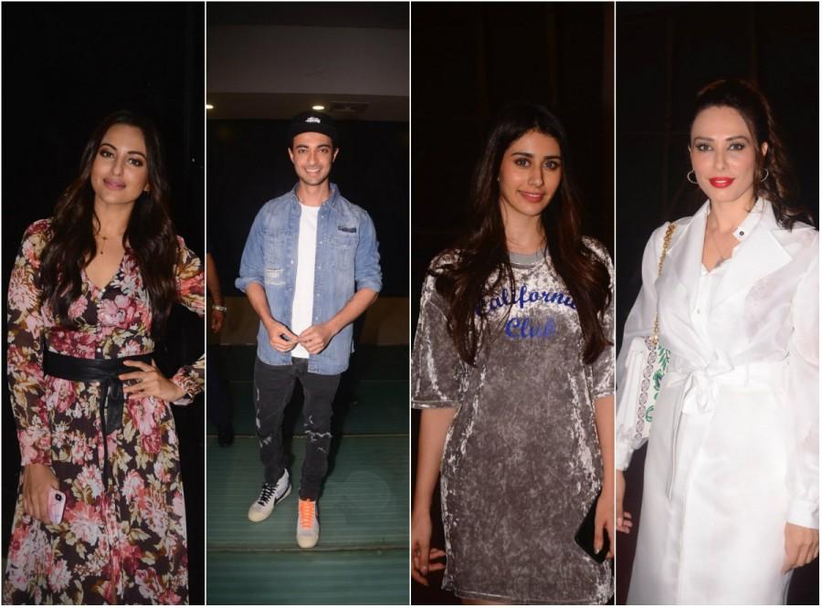 Celebs at Loveyatri special screening Sonakshi Sinha,Warina Hussain,Aayush Sharma,Iulia Vantur,Amrita Arora,Arbaaz Khan,Arpita Khan,Loveyatri,Loveyatri special screening,Loveyatri special screening pics,Loveyatri special screening images,Loveyatri special screening stills,Loveyatri special sc