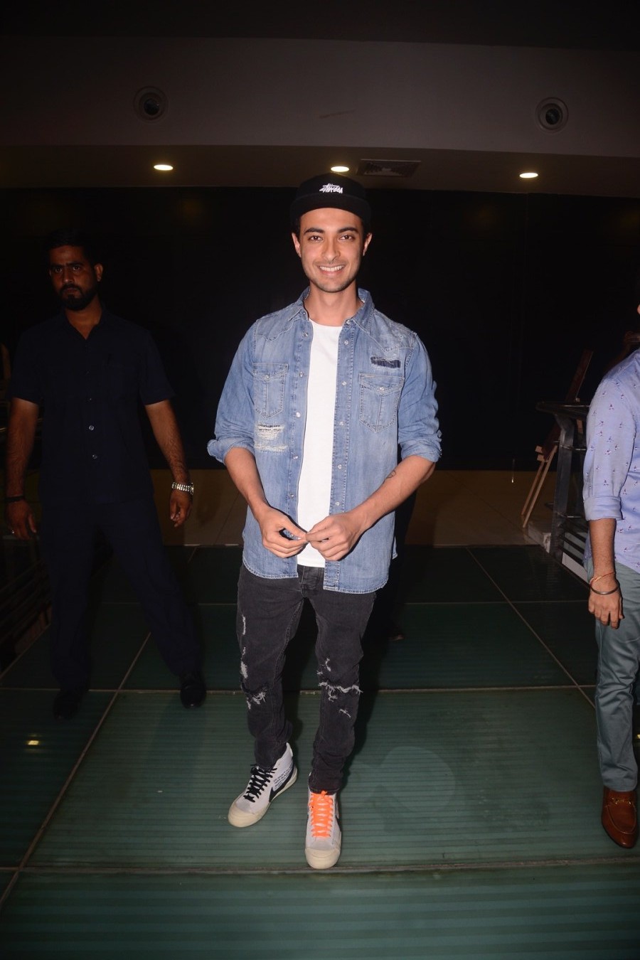 Aayush Sharma Sonakshi Sinha,Warina Hussain,Aayush Sharma,Iulia Vantur,Amrita Arora,Arbaaz Khan,Arpita Khan,Loveyatri,Loveyatri special screening,Loveyatri special screening pics,Loveyatri special screening images,Loveyatri special screening stills,Loveyatri special sc
