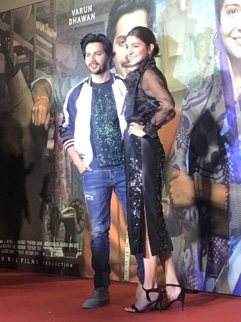 Anushka Sharma and Varun Dhawan Anushka Sharma and Varun Dhawan,Anushka Sharma,Varun Dhawan,Sui Dhaaga success meet,Sui Dhaaga success meet pics,Sui Dhaaga success meet images,Sui Dhaaga success meet stills,Sui Dhaaga success meet pictures,Sui Dhaaga success meet photos