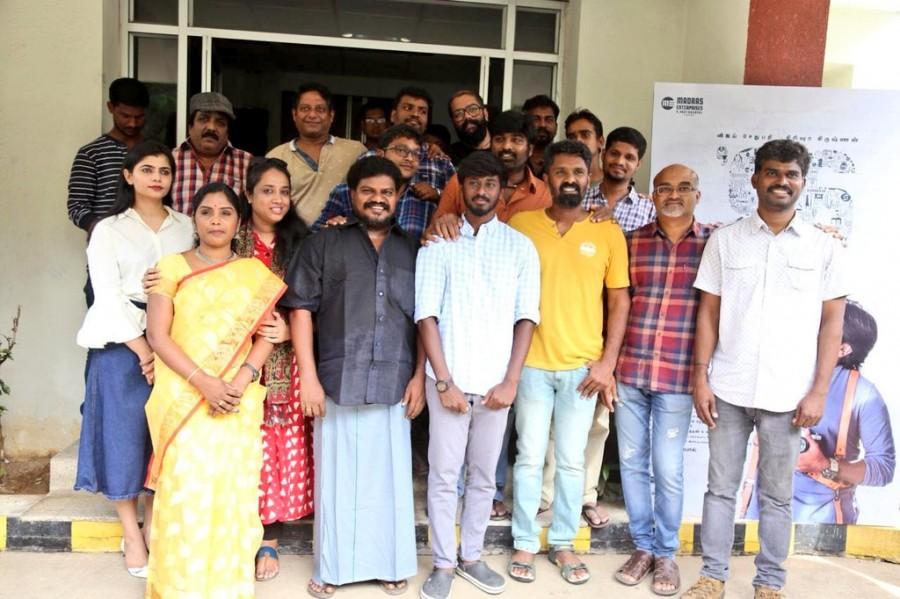 Celebs at 96 Thanksgiving meet Vijay Sethupathi,Aditya Bhaskara,Music composer Govind Vasantha,Director Prem Kumar,Chinmayi Sripaada,96 Thanks giving meet,96,96 sucess meet,96 sucess meet pics,96 sucess meet images,96 sucess meet stills