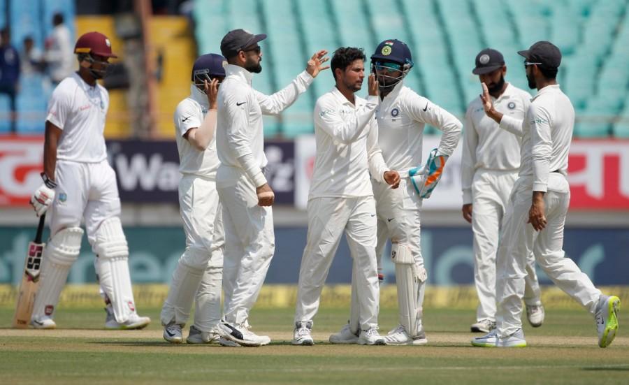 India beats West Indies by 272 runs Ravichandran Ashwin,India beats West Indies,India trash West Indies,India massive win against WI